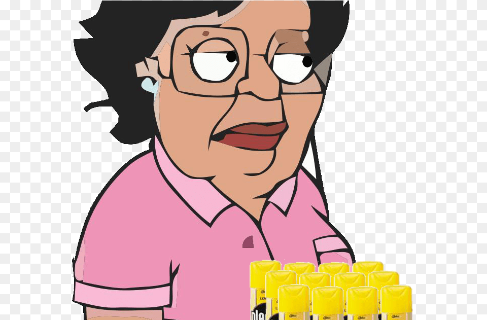Mexican Cleaning Lady Clipart Download Family Guy Consuela, Person, People, Birthday Cake, Head Free Transparent Png