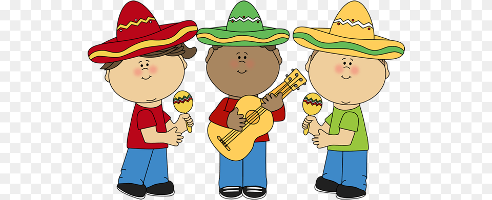 Mexican Clip Art Of Kids Cinco De Mayo Kids Clipart, Clothing, Hat, Baby, Person Free Png