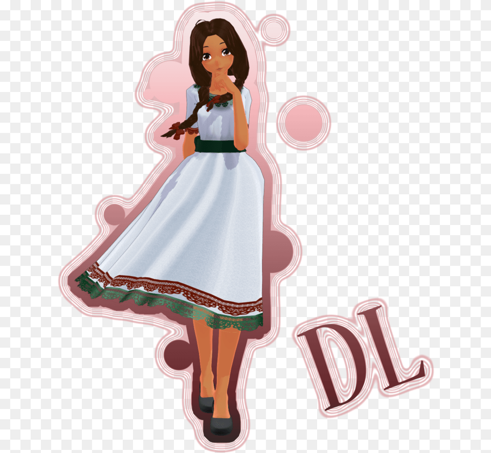 Mexican Clipart Mother Mexican Illustration, Clothing, Dress, Adult, Wedding Png Image