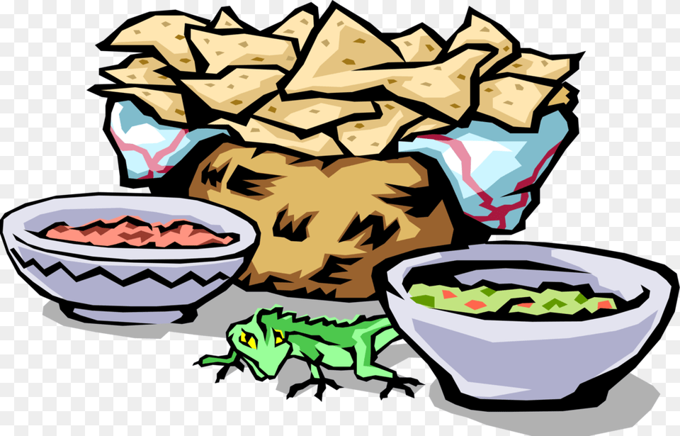 Mexican Corn Chips Salsa Guacamole, Lunch, Snack, Food, Meal Free Png Download