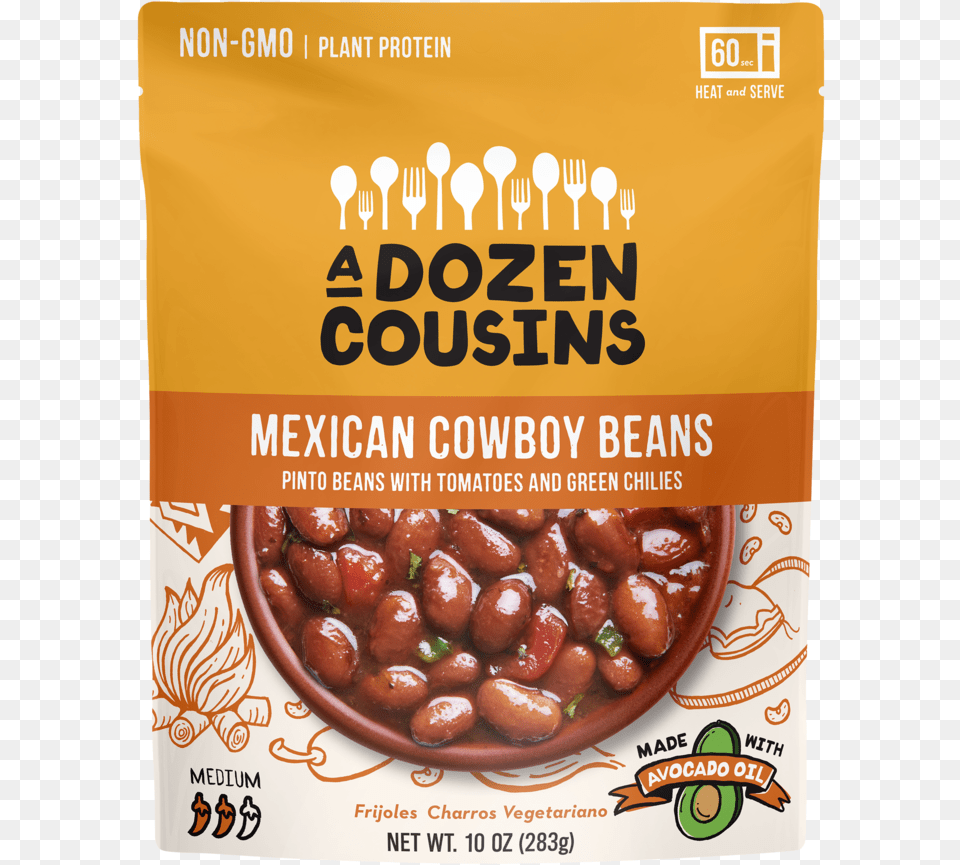 Mexican Cowboy Beans Seed, Bean, Food, Plant, Produce Free Png Download