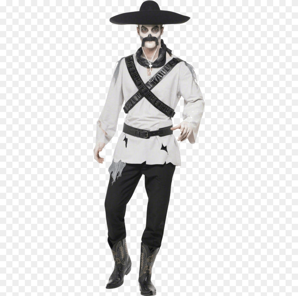 Mexican Cowboy Halloween Costume, Clothing, Person, Adult, Hat Png Image