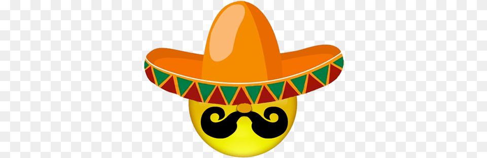 Mexican Emoji For Download On Mbtskoudsalg Comida Mexicana, Clothing, Hat, Sombrero Png Image