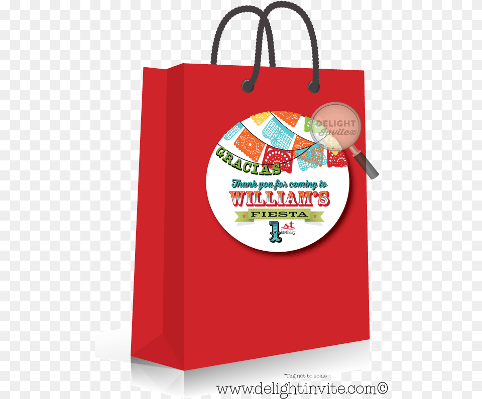 Mexican Fiesta Birthday Invitation Birthday, Bag, Shopping Bag, Tote Bag, Accessories Free Png Download