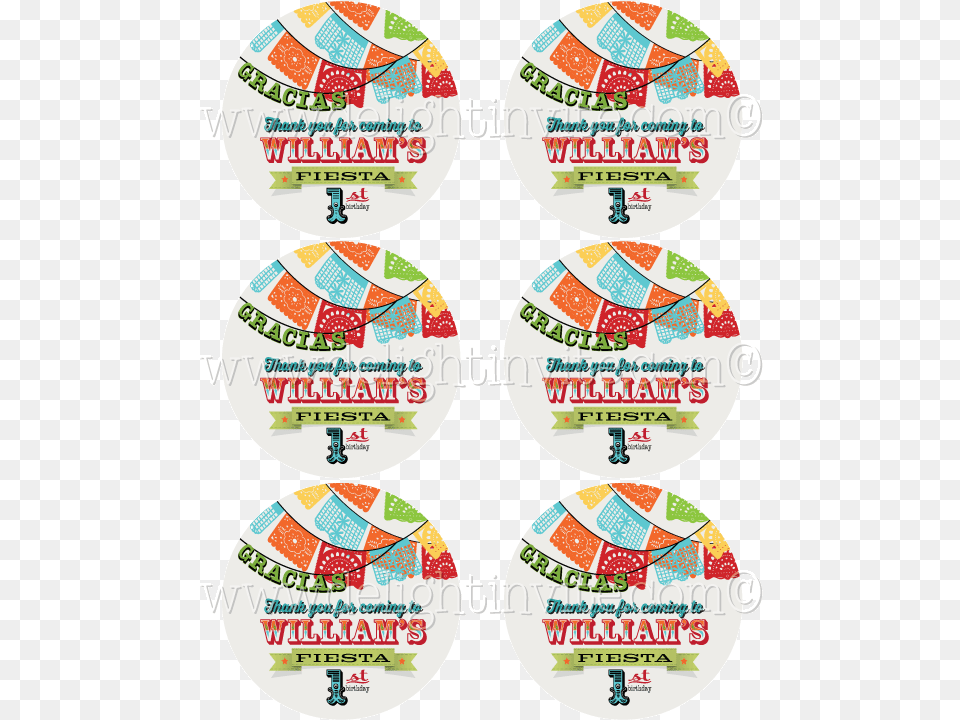 Mexican Fiesta Birthday Invitation Sticker Tag Circle, Advertisement, Poster, Text Png