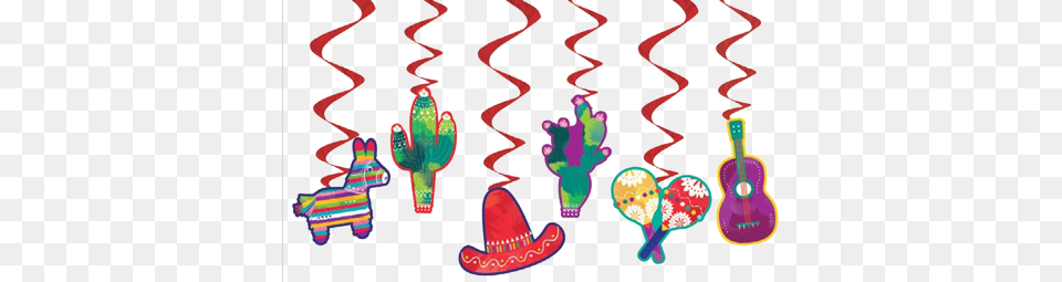 Mexican Fiesta Hanging Decorations Just Party Supplies Nz, Clothing, Hat, Food, Ketchup Free Png Download