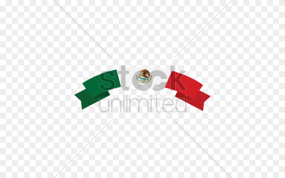 Mexican Flag Banner Vector Image, Logo, Dynamite, Weapon Free Png Download