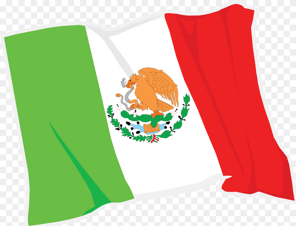 Mexican Flag Clip Art, Mexico Flag Free Png Download