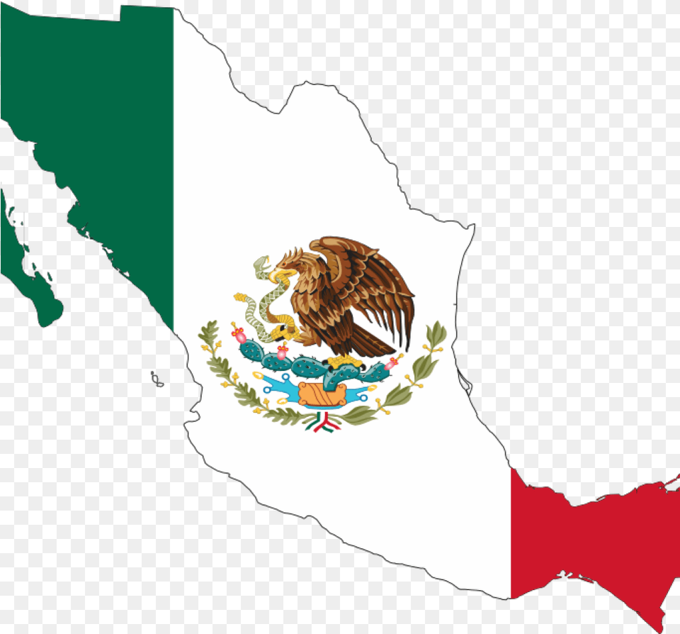 Mexican Flag Clipart Mexican Flag Clip Art Clipart Transparent Mexico Flag, Animal, Bird, Adult, Bride Free Png Download