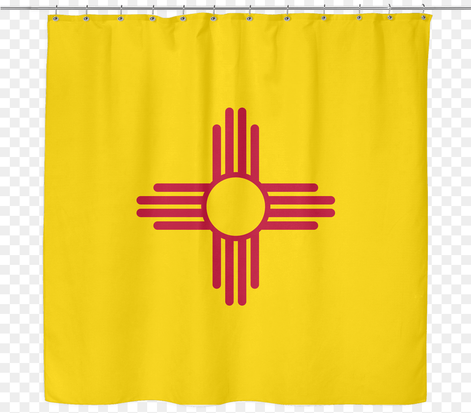 Mexican Flag Eagle New Mexico Flag Zia Bad Suns New Mexico Flag Jpg, Curtain, Shower Curtain Free Transparent Png