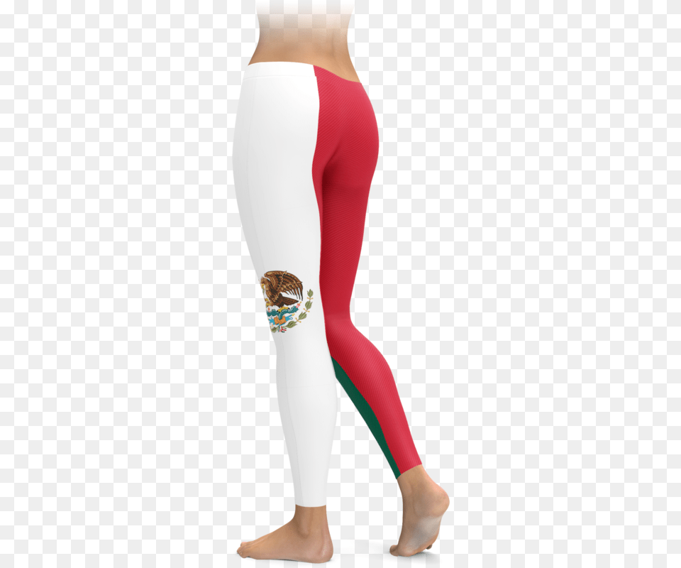 Mexican Flag Leggings Leggings, Adult, Clothing, Female, Hosiery Free Transparent Png
