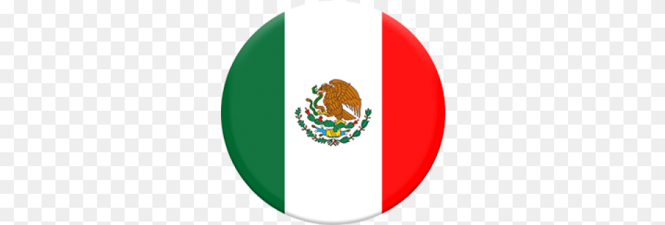 Mexican Flag Mexico Flag In A Circle, Logo, Disk Png