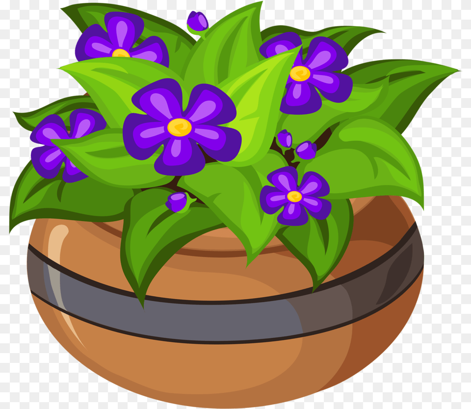 Mexican Flowers Clip Art, Vase, Pottery, Potted Plant, Planter Free Png