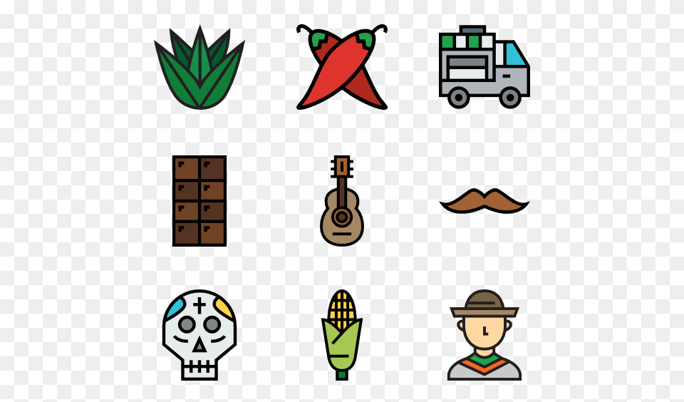 Mexican Food Icon Packs, Person, Face, Head Png Image