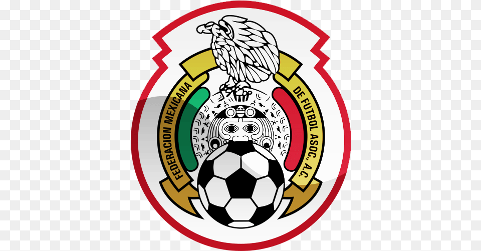 Mexican Football Federation Mexico Football Logo, Symbol, Sport, Soccer Ball, Soccer Png Image