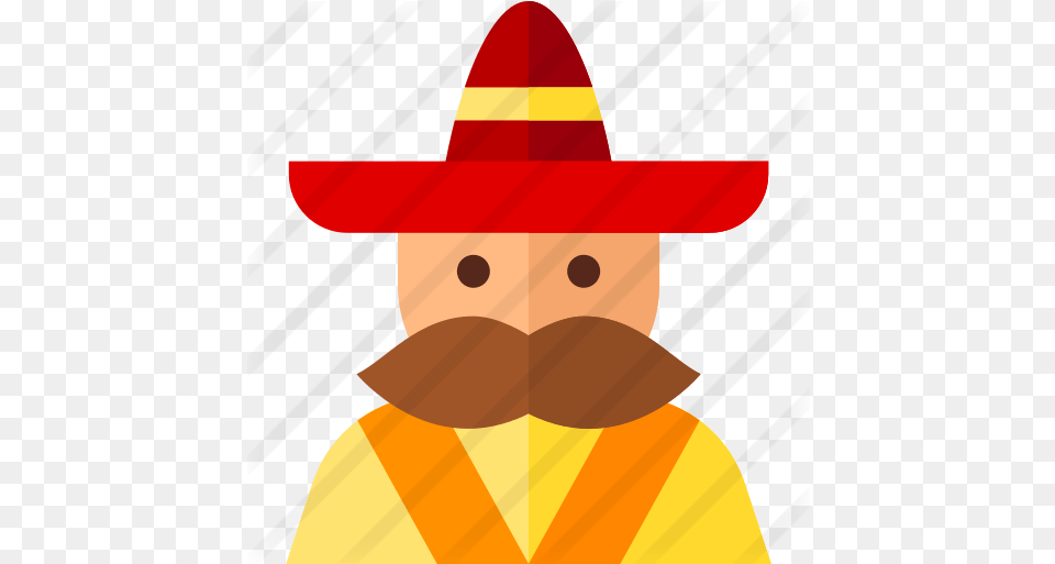 Mexican Free Halloween Icons Illustration, Clothing, Face, Hat, Head Png Image