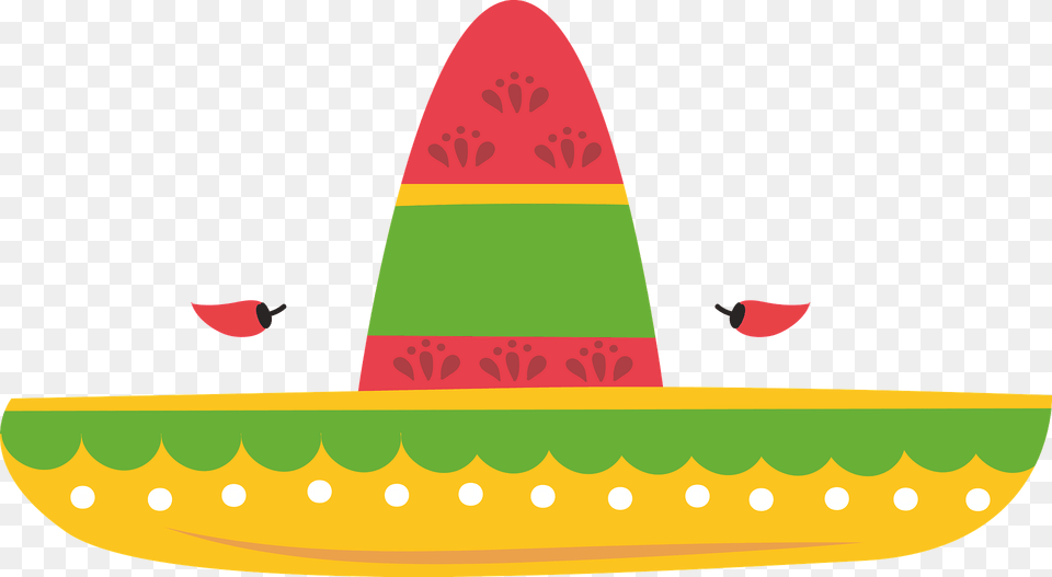 Mexican Hat Clipart, Clothing, Sombrero Free Png Download