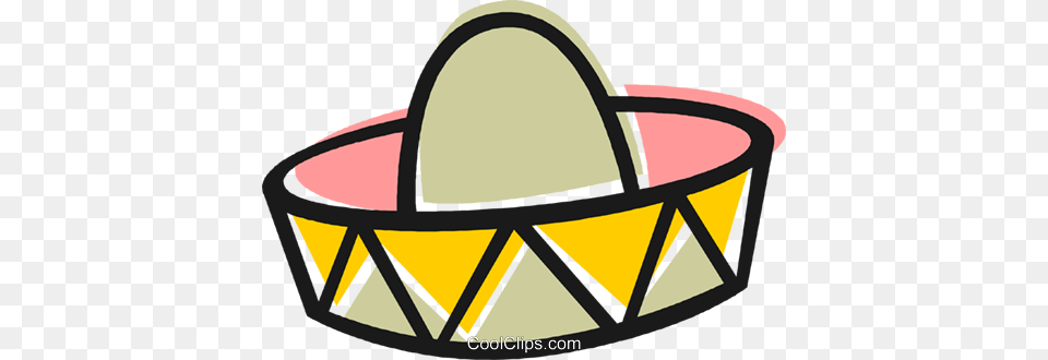 Mexican Hat Royalty Vector Clip Art Illustration, Clothing, Sombrero Free Png Download