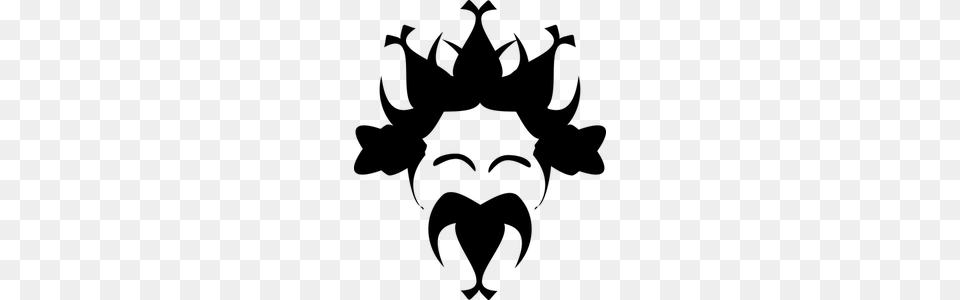 Mexican Mustache Vector, Gray Free Png