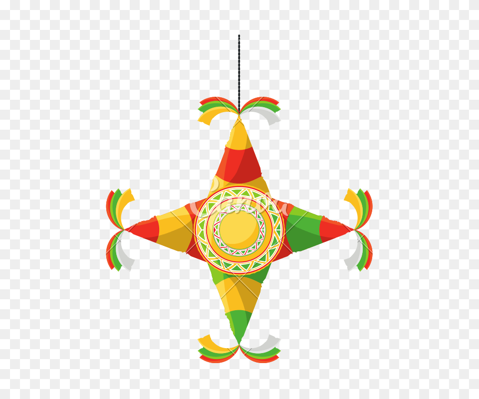 Mexican Pinata, Symbol, Dynamite, Weapon, Star Symbol Free Png