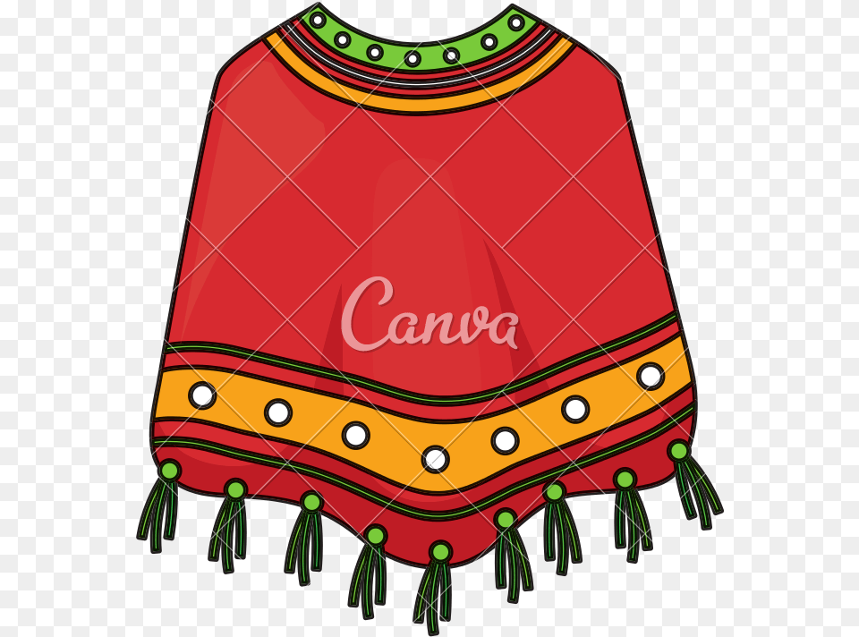 Mexican Poncho Vector Graphics, Cloak, Clothing, Fashion, Dynamite Free Png Download