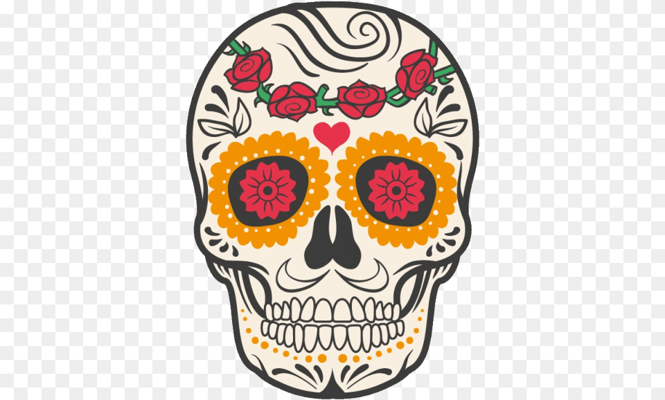 Mexican Skull, Head, Person, Face, Art Png