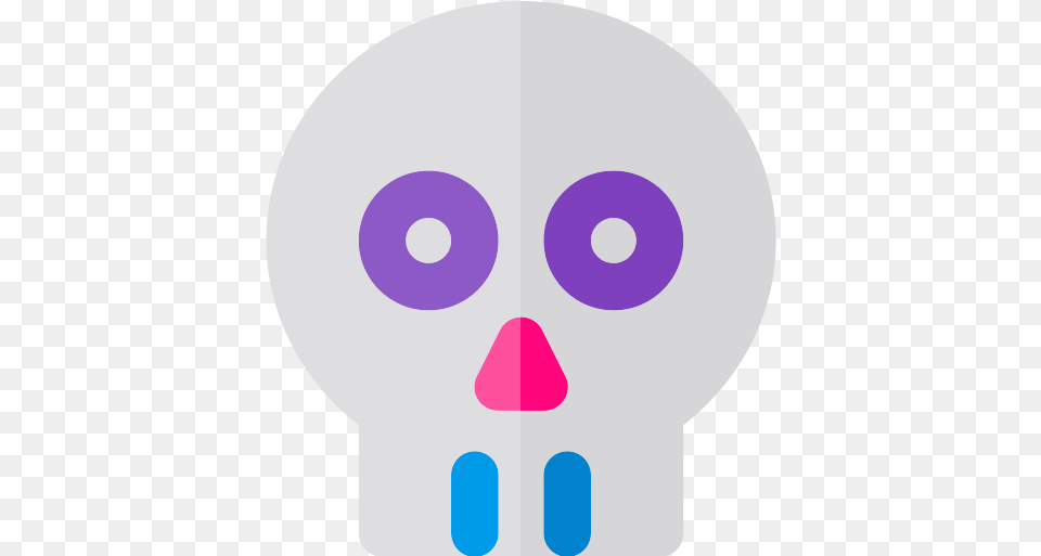Mexican Skull Icon Circle, Person Free Png Download