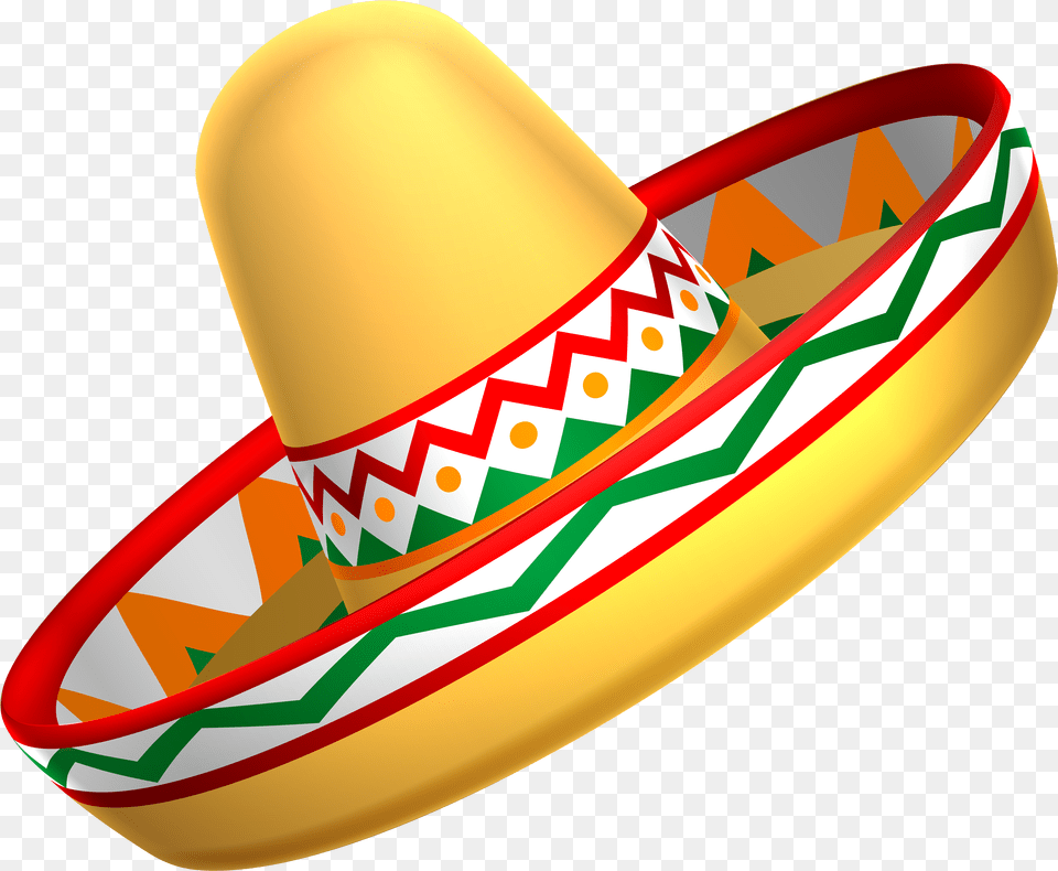 Mexican Sombrero Hat Clip Art Background Sombrero Clipart, Advertisement Free Png