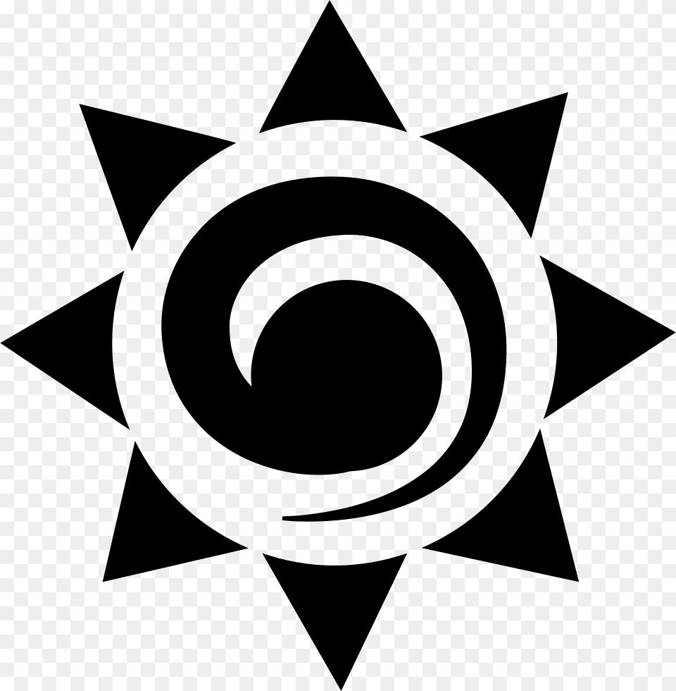 Mexican Sun Symbol, Star Symbol, Logo Free Png Download