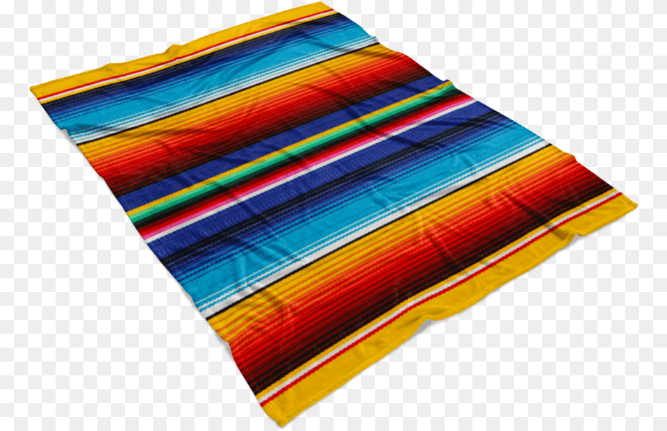 Mexican Sunrise Fleece Blanket Wool, Flag Png