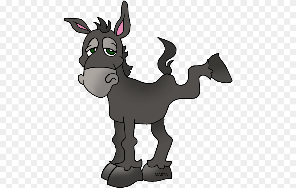 Mexico Clip Art By Phillip Martin Donkey Clip Art Donkey, Animal, Mammal, Face, Head Free Png