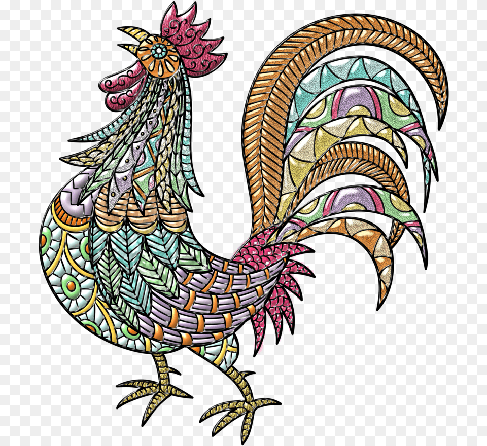 Mexico Clipart Rooster Gallo Chino, Pattern, Baby, Person, Embroidery Png