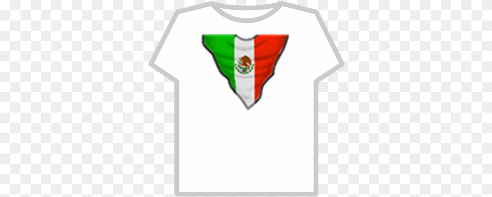 Mexico Flag Bandana Mxico Flag Bandana Roblox, Clothing, T-shirt, Shirt Free Transparent Png