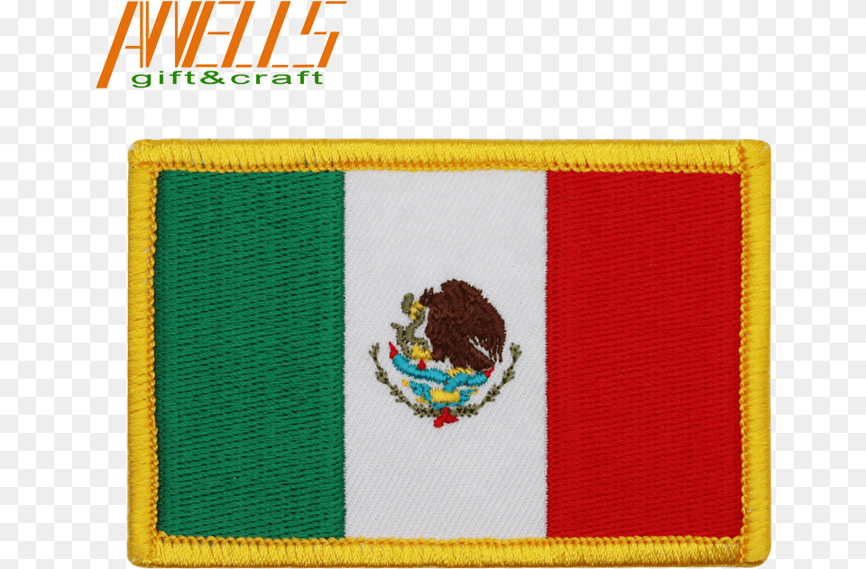 Mexico Flag Embroidered Patch Mexican Military Tactical Emblem, Logo, Accessories, Bag, Handbag Free Png