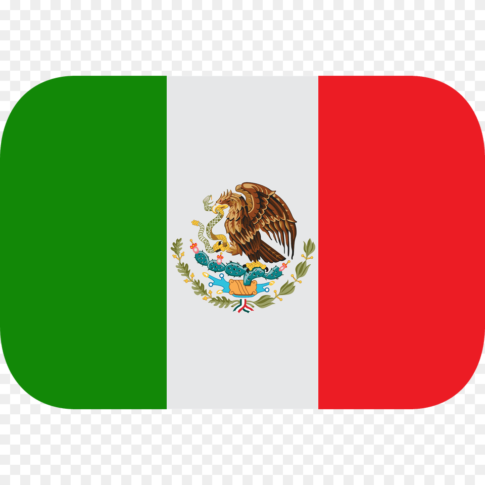 Mexico Flag Emoji Clipart, Animal, Bird Png