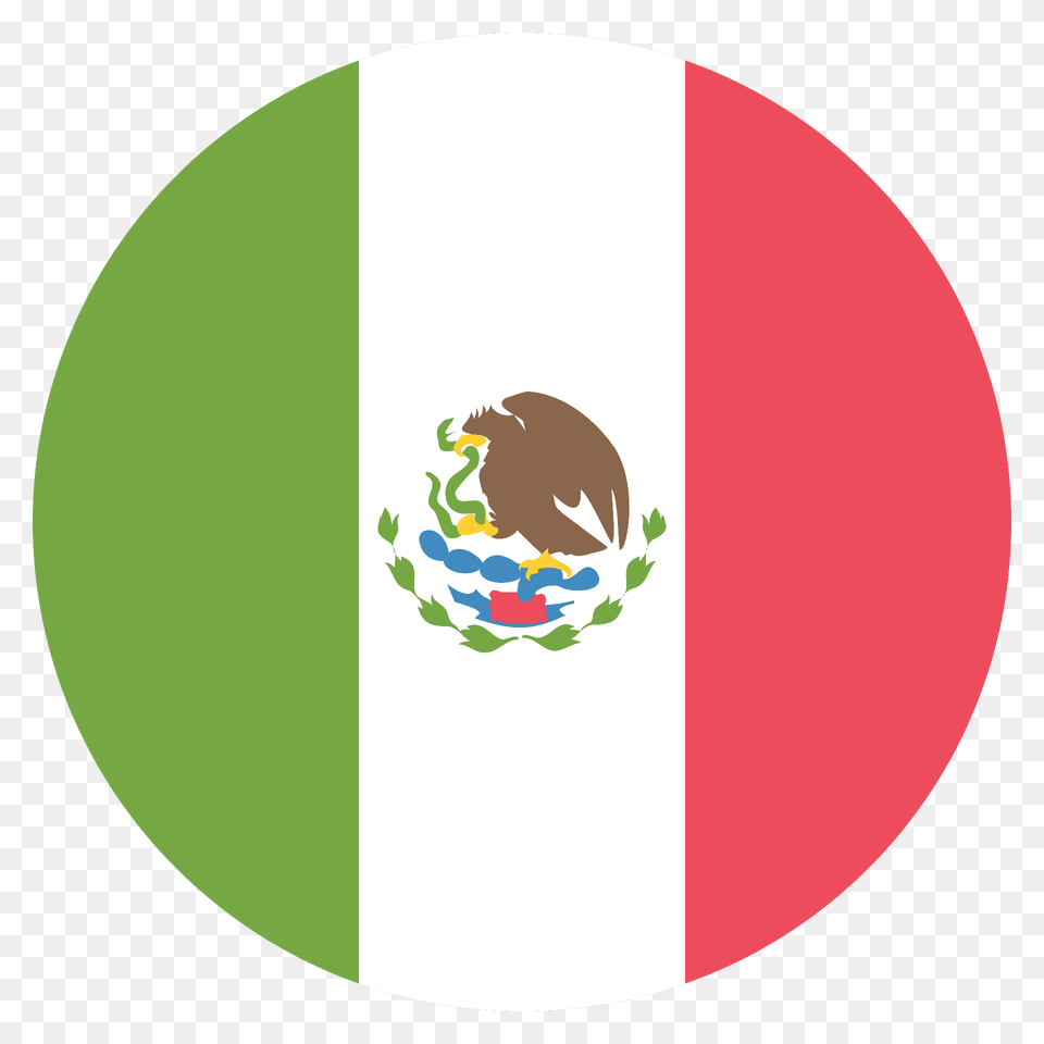 Mexico Flag Emoji Clipart, Logo, Disk Free Png Download