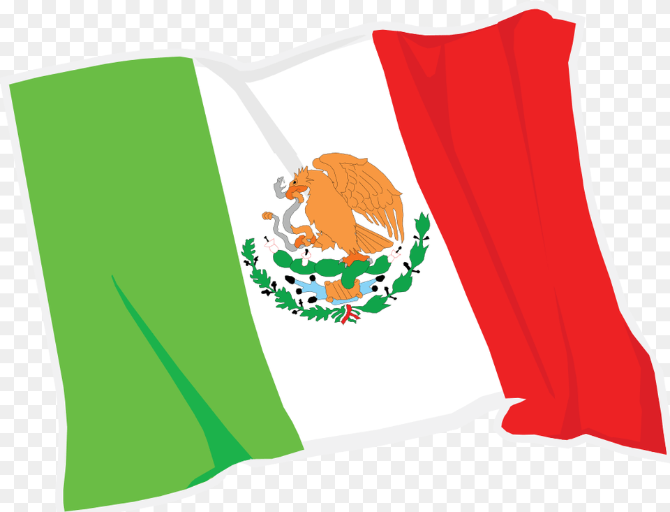 Mexico Flag Waving Icon, Mexico Flag Free Png Download