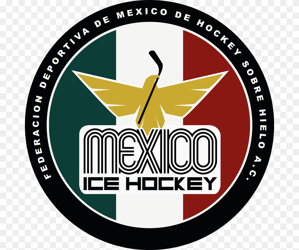 Mexico Ice Hockey Federation, Logo, Emblem, Symbol, Disk Png