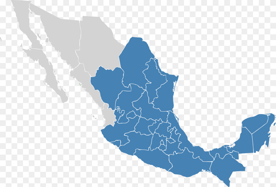 Mexico Map, Chart, Plot, Nature, Land Free Png
