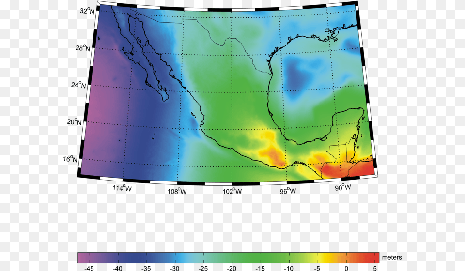 Mexico Map, Nature, Outdoors, Chart, Plot Png