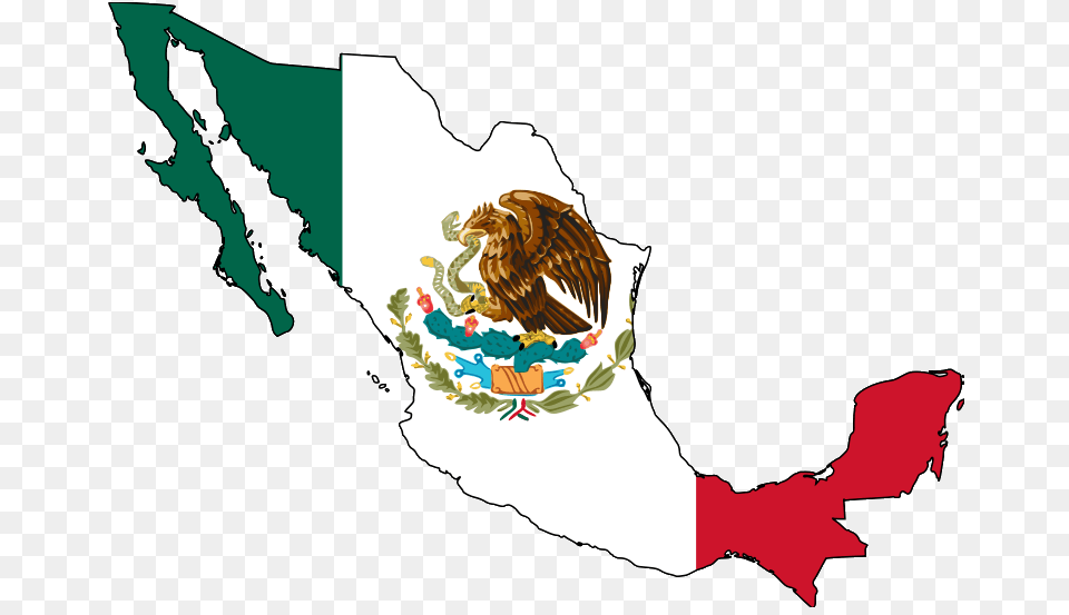 Mexico Map With Flag, Adult, Bride, Female, Person Png Image