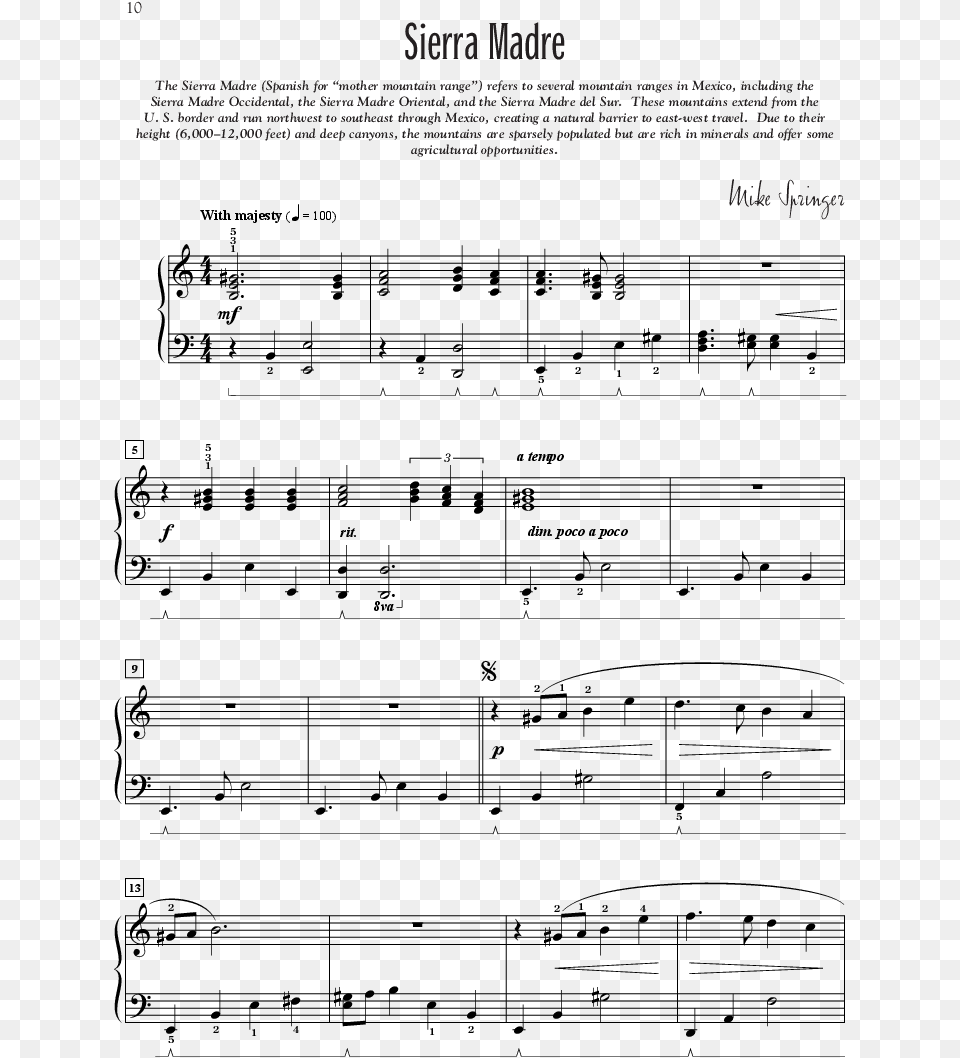 Mexico Moonlight Nocturne Catherine Rollin Sheet Music, Nature, Night, Outdoors Free Png Download