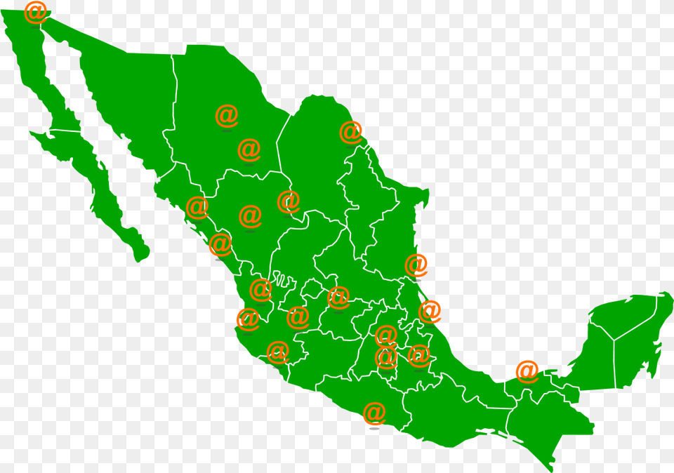 Mexico On Map No Background, Chart, Plot, Outdoors, Nature Free Png