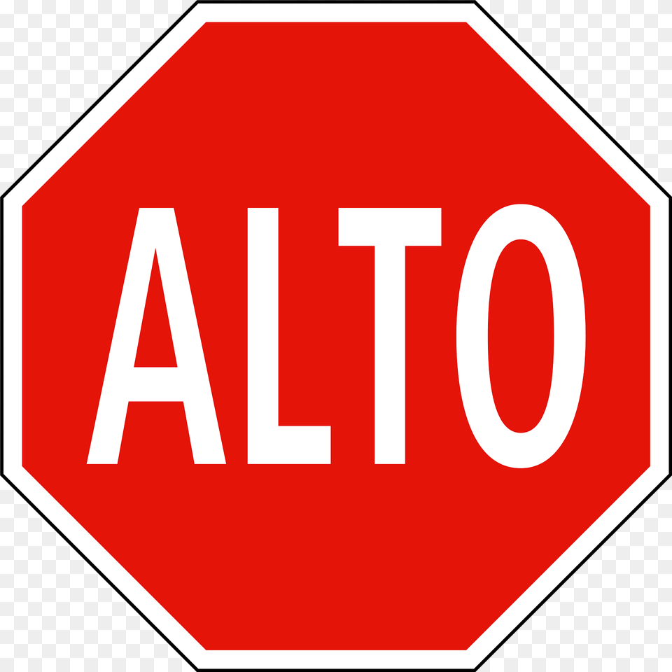 Mexico Stop Sign Clipart, First Aid, Road Sign, Symbol, Stopsign Png
