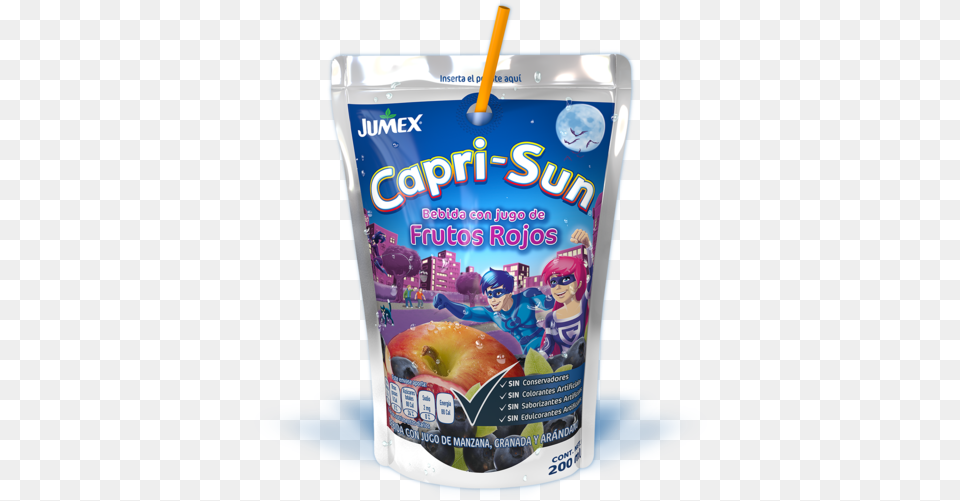 Mexico Super Kids Capri Sun, Beverage, Juice, Yogurt, Dessert Png