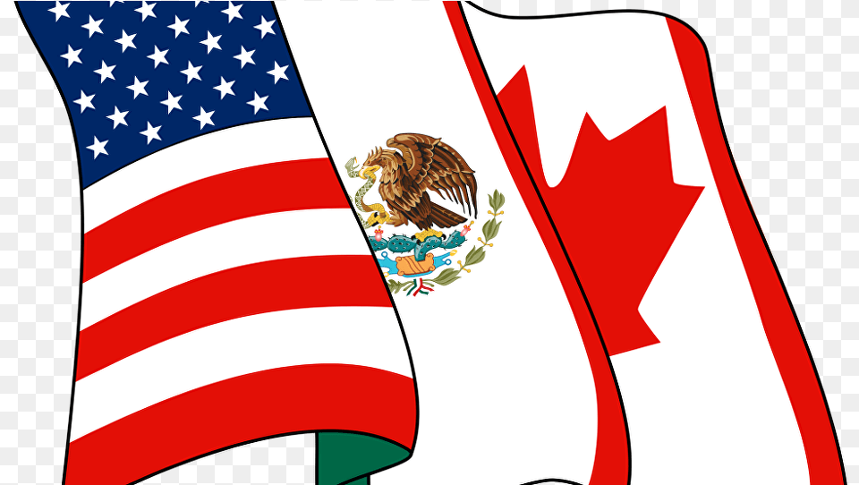 Mexico To Stay In Nafta If Trade Pact Suits It Rejects North American Trade Agreement, American Flag, Flag, Animal, Bird Free Transparent Png