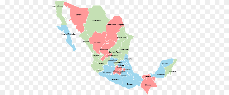 Mexico Vertical, Atlas, Chart, Diagram, Map Free Png Download