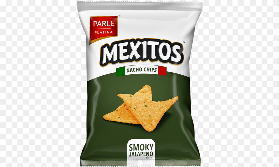 Mexitos Nacho Chips Smoky Jalapeno Parle Mexitos, Bread, Food, Snack, Cracker Free Png