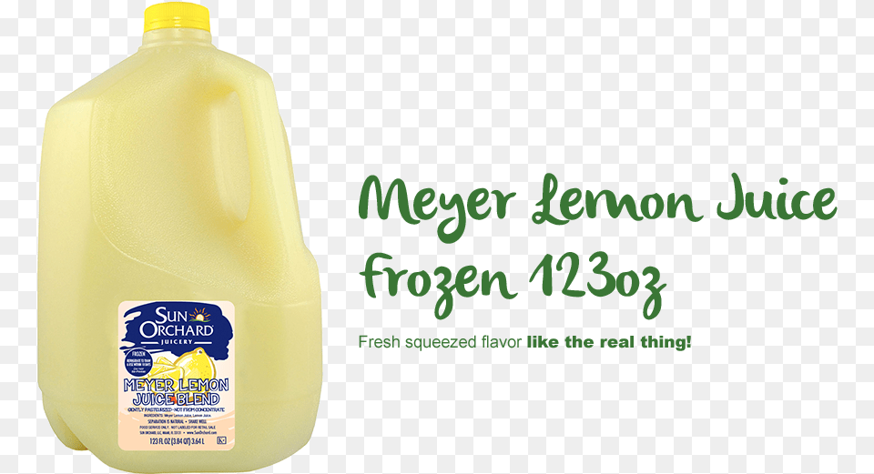 Meyer Lemon Juice Plastic Bottle, Shaker, Beverage, Lemonade Png Image
