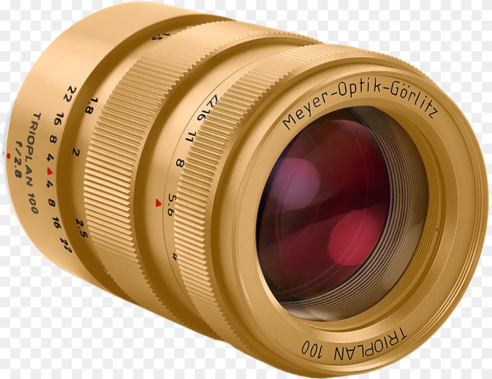 Meyer Optik Goerlitz Unveils Titanium Gold Camera Len, Electronics, Camera Lens Free Transparent Png